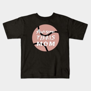 US Open Tennis Mom Tennis Ball Kids T-Shirt